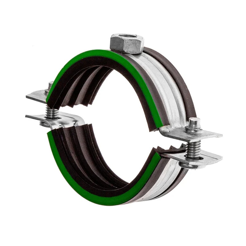 Хомут для труб 3" (88-94 мм) с уплотнителем и гайкой М10/1,5х20 мм