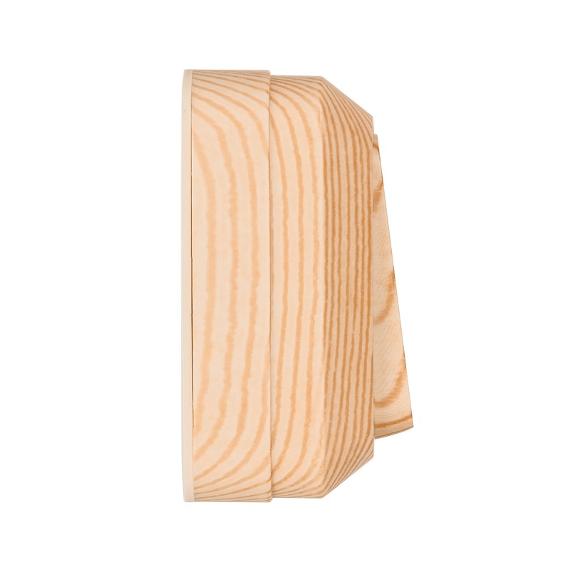 Выключатель о/у Ладога SQ1801-0046, 2 клавиши, с/инд, светлое дерево