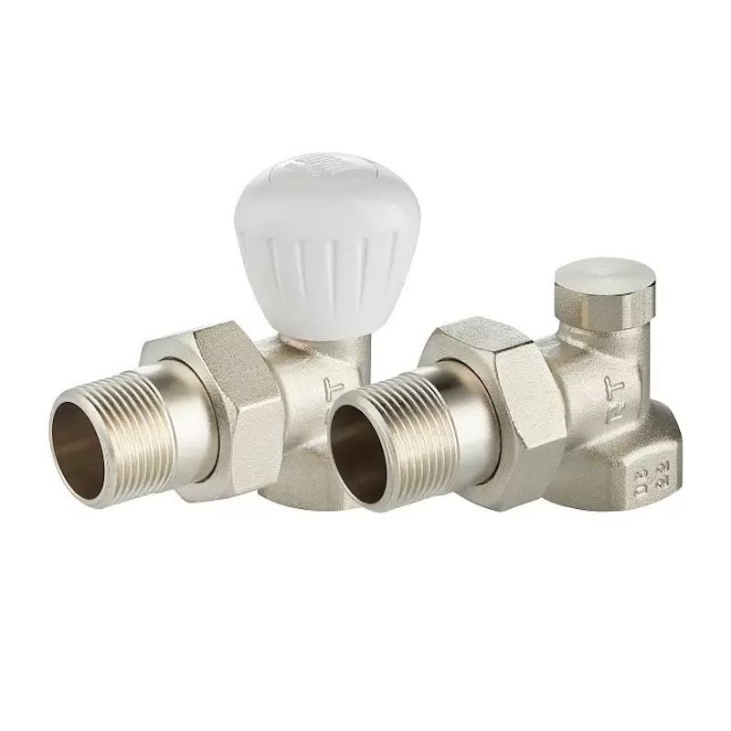 Комплект ручной регулировки для радиатора Altstream, 3/4", угловой