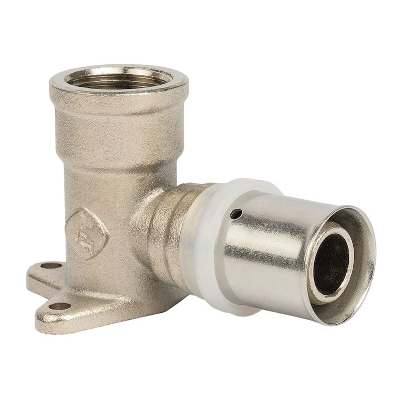 Угольник пресс Altstream для м/п, с креплением 20х1/2" ВР