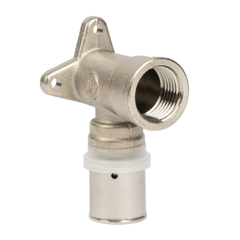 Угольник пресс Altstream для м/п, с креплением 20х1/2" ВР