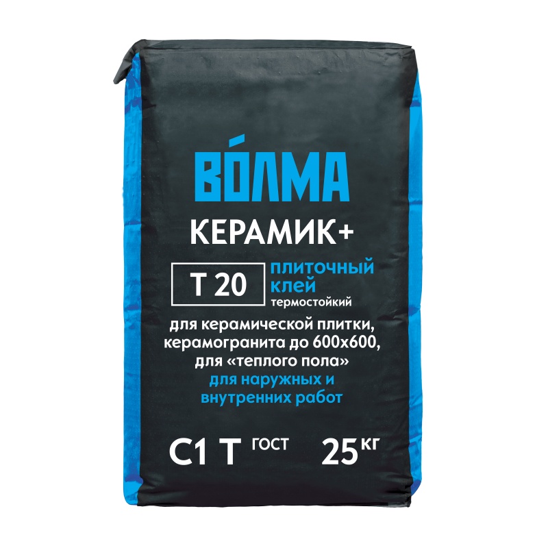 Клей для плитки Волма Керамик-плюс (25 кг)