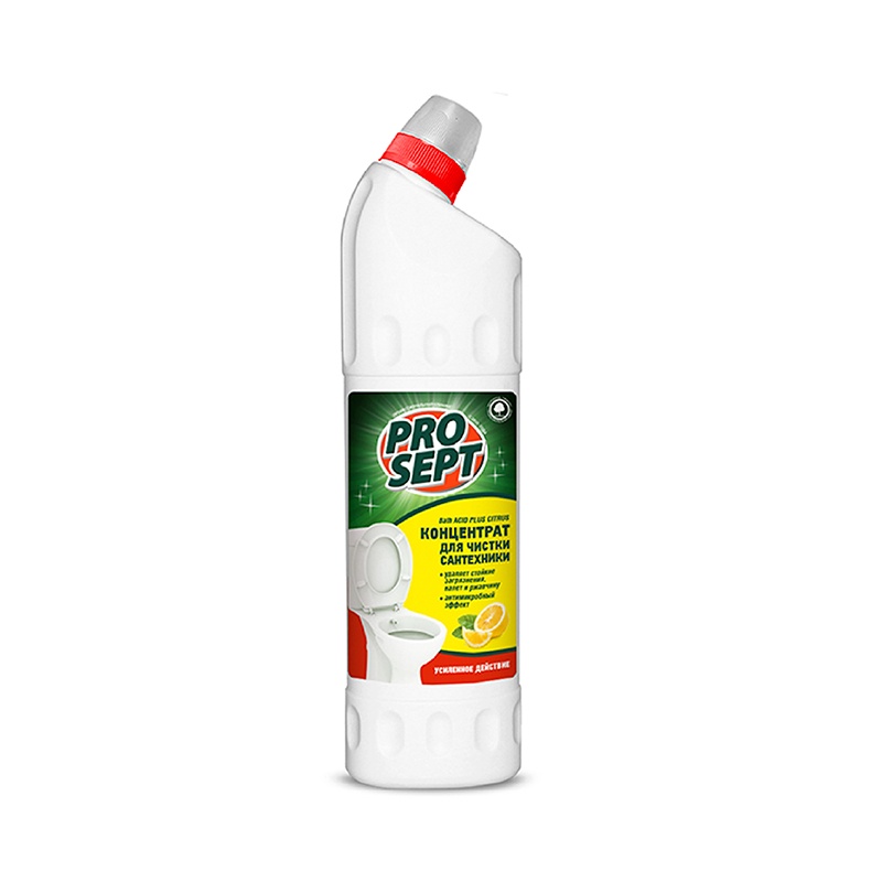 Средство для удаления ржавчины и минеральных отложений Prosept Bath Acid +, цитрус, концентрат (0,75 л)