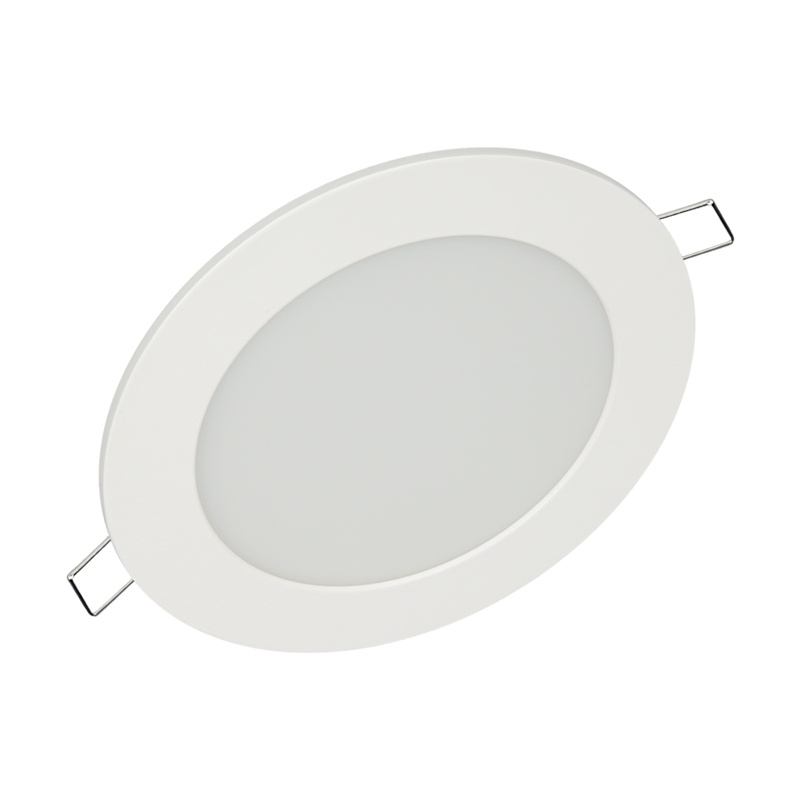 Светильник LED Инхоум ультратонкий Даунлайт, круг, 9Вт, 4000К, IP40, белый