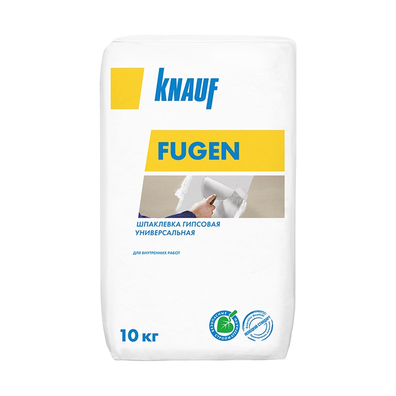 Шпаклевка гипсовая Knauf Fugen, универсальная, 10 кг