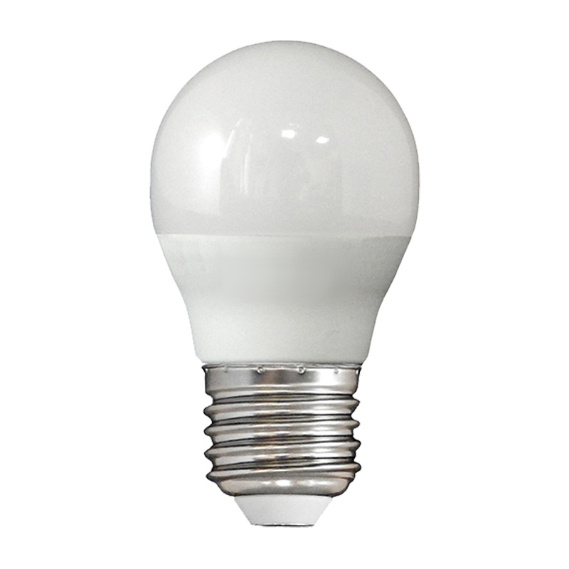 Лампа светодиодная LED E27, шар, 10Вт, 4000К, нейтральный свет