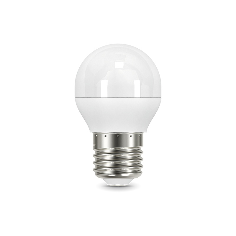 Лампа светодиодная Gauss Black LED E27, шар, 9.5Вт, 3000К, теп.белый
