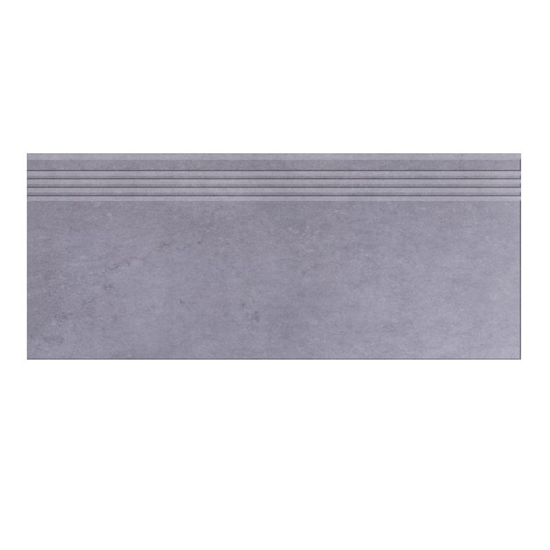 Ступень Gracia Ceramica Diamond, светло-серый, 300х600х10 мм