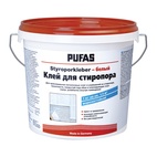 Клей для плит из стиропора Pufas Styroporkleber N067-R белый (4 кг)