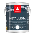 Краска по ржавчине Tikkurila Metallista молотковая серебристая (2,5 л)