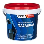 Краска фасадная Pufas Decoself основа A белая морозостойкая (1,4 кг)