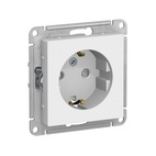 Розетка б/рамки с/у Atlasdesign ATN000145, 1 гнездо, с/з, з/ш,16А, IP20