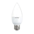 Лампа светодиодная Smartbuy LED E27, свеча, 5Вт, 230В, 4000К, нейтральный свет