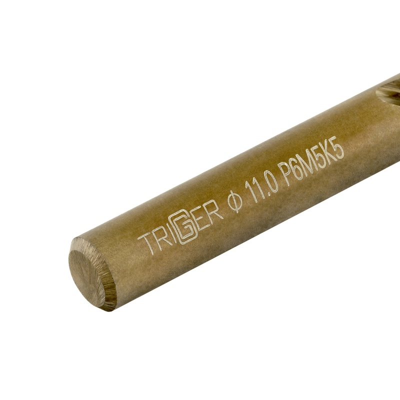 Сверло по металлу Trigger 74310 Кобальт 11,0 мм Р6М5К5