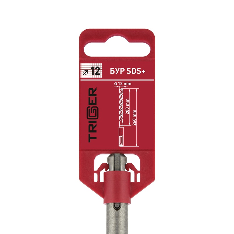 Бур Trigger 78295 SDS+12х200/260 мм