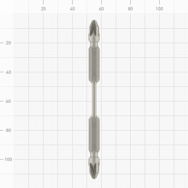Бита Trigger 84989 Торсион РZ-2 двухсторонняя 110 мм