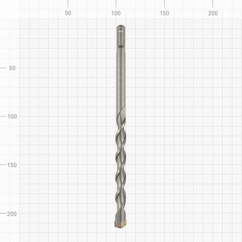 Бур Trigger Quadro 78493 SDS+ 12х150/210 мм