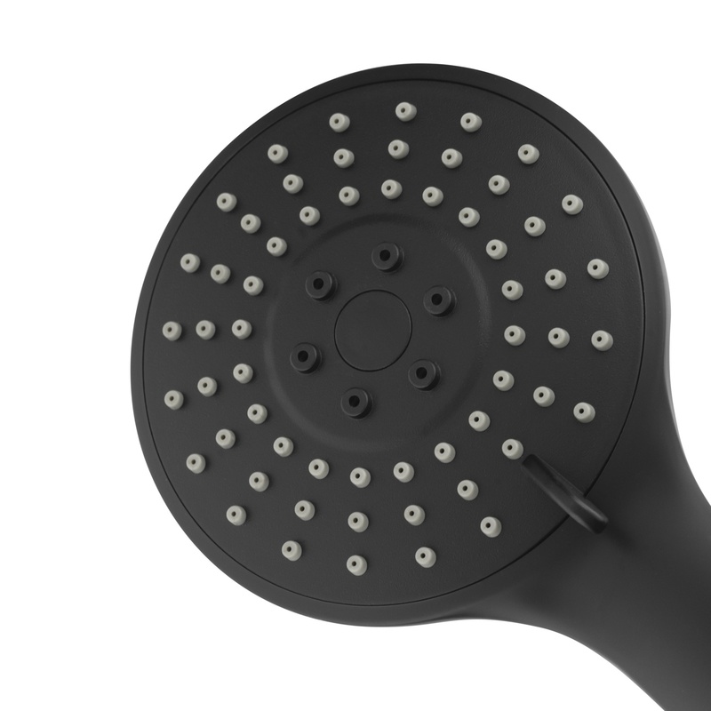 Лейка для душа Mix&Fix Alpha 037 d=101 мм, 3 режима, черный