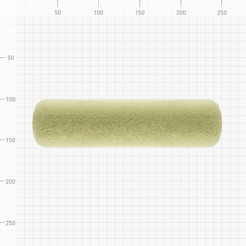 Валик Biber 31513, полиакрил, ворс 11 мм, 230 мм