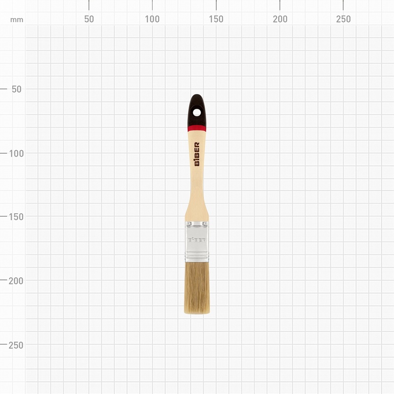 Кисть флейцевая Biber 31131 Суприм 20 мм