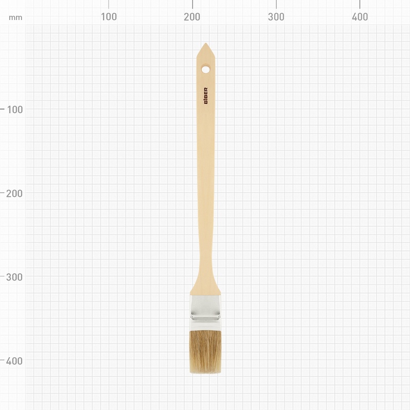 Кисть радиаторная Biber 31172 38 мм