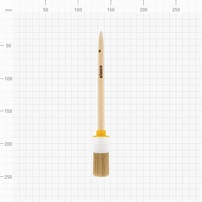 Кисть круглая Biber 31181 Стандарт 25 мм