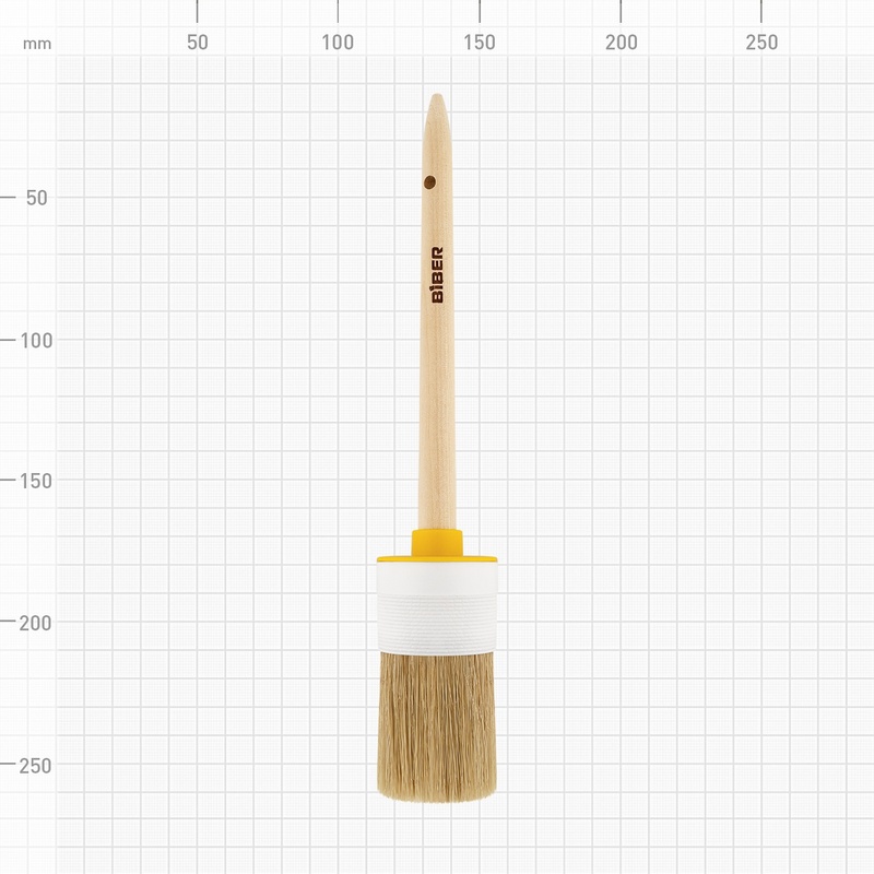 Кисть круглая Biber 31185 Стандарт 45 мм