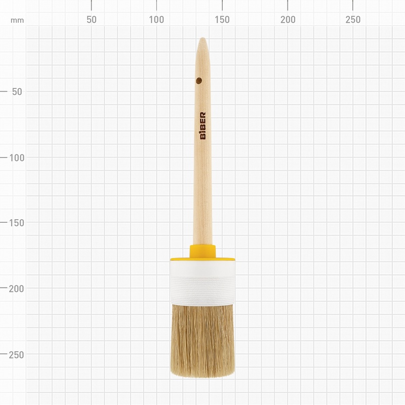 Кисть круглая Biber 31186 Стандарт 50 мм