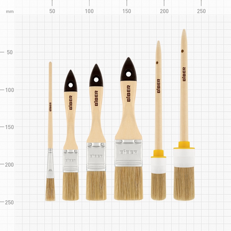 Набор кистей Biber 31403 (6 шт.)