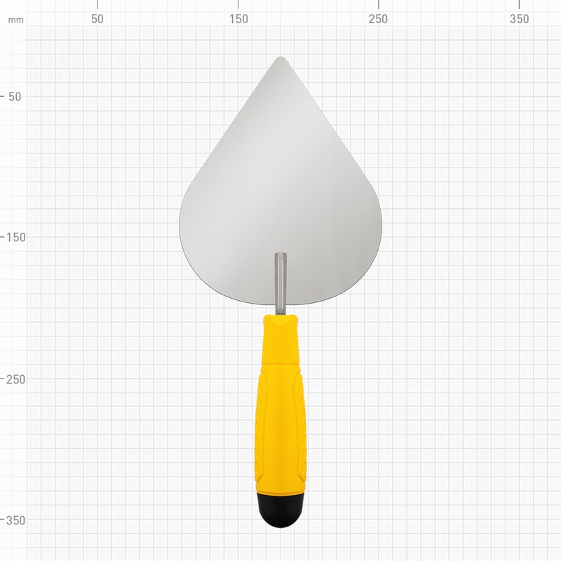 Кельма сердцевидная Biber 35454 175 мм