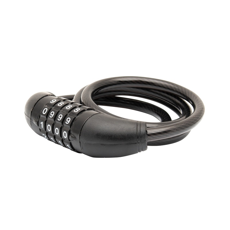 Замок тросовый кодовый с изменяем. комбинацией SCHLOSS 79022 10x800 мм