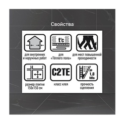 Клей для плитки Unis Uniflex U-100 высокопластичный (25кг)