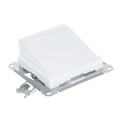 Вывод кабеля с/у Atlasdesign ATN000199, белый