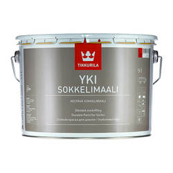 Краска краска для цоколя Tikkurila/Tikkivala Yki основа А матовая (9 л)