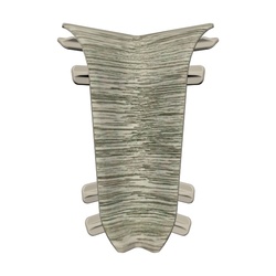 Угол внутренний Ideal Комфорт, дуб пепельный, 55 мм (2 шт)