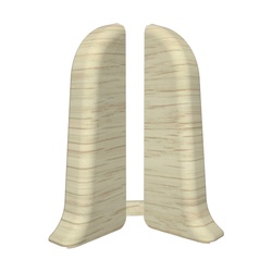 Заглушка Ideal Комфорт, клен сев., 55 мм (50 шт., 25 лев., 25 прав.)