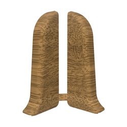 Заглушка Ideal Комфорт, сантал, 55 мм (50 шт., 25 лев., 25 прав.)