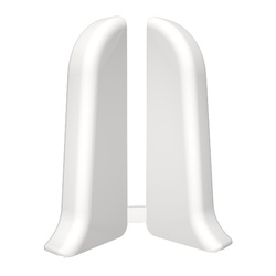 Заглушка Ideal Комфорт, белая, 55 мм (50 шт., 25 лев., 25 прав.)