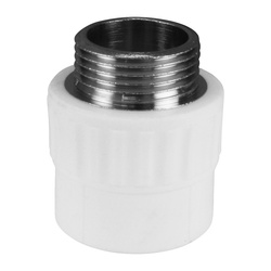 Муфта комбинированная Valfex латунная резьба 32х1/2" НР