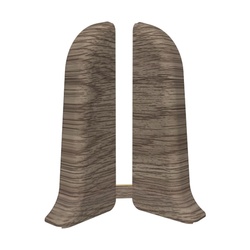 Заглушка Ideal Комфорт, дуб капучино, 55 мм (20 шт, левые и правые)