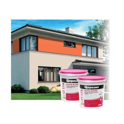 Штукатурка силикатно-силиконовая декоративная Церезит СТ 174 камешковая 2,0 мм, база (25 кг)